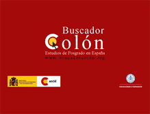 Tablet Screenshot of buscadorcolon.org